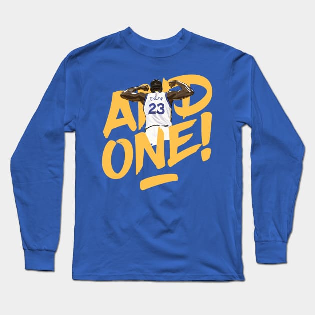 Draymond Green And One Long Sleeve T-Shirt by teeleoshirts